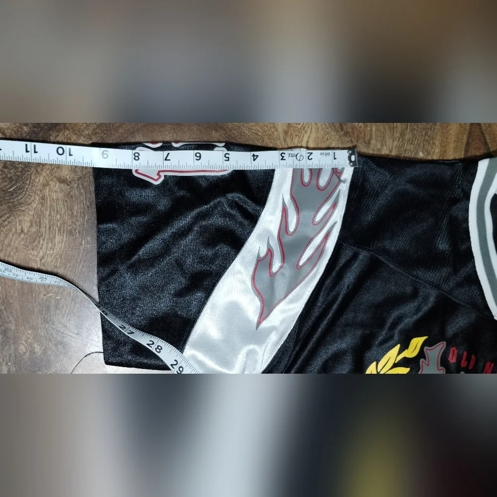 Old Navy Black and Gray Team Jersey